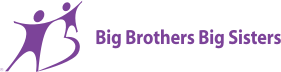 Logo featuring a stylized athlete in purple on the left, with the text 