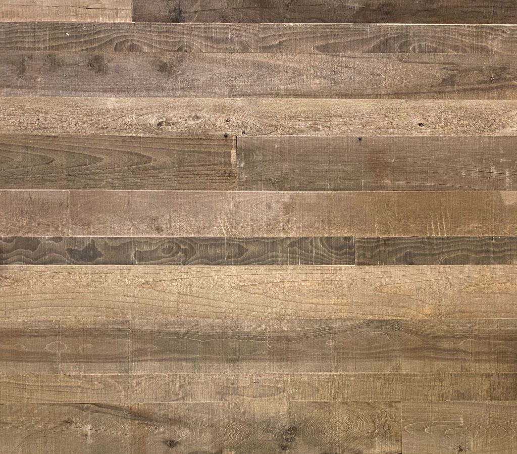 Close up of light brown barn board wood.