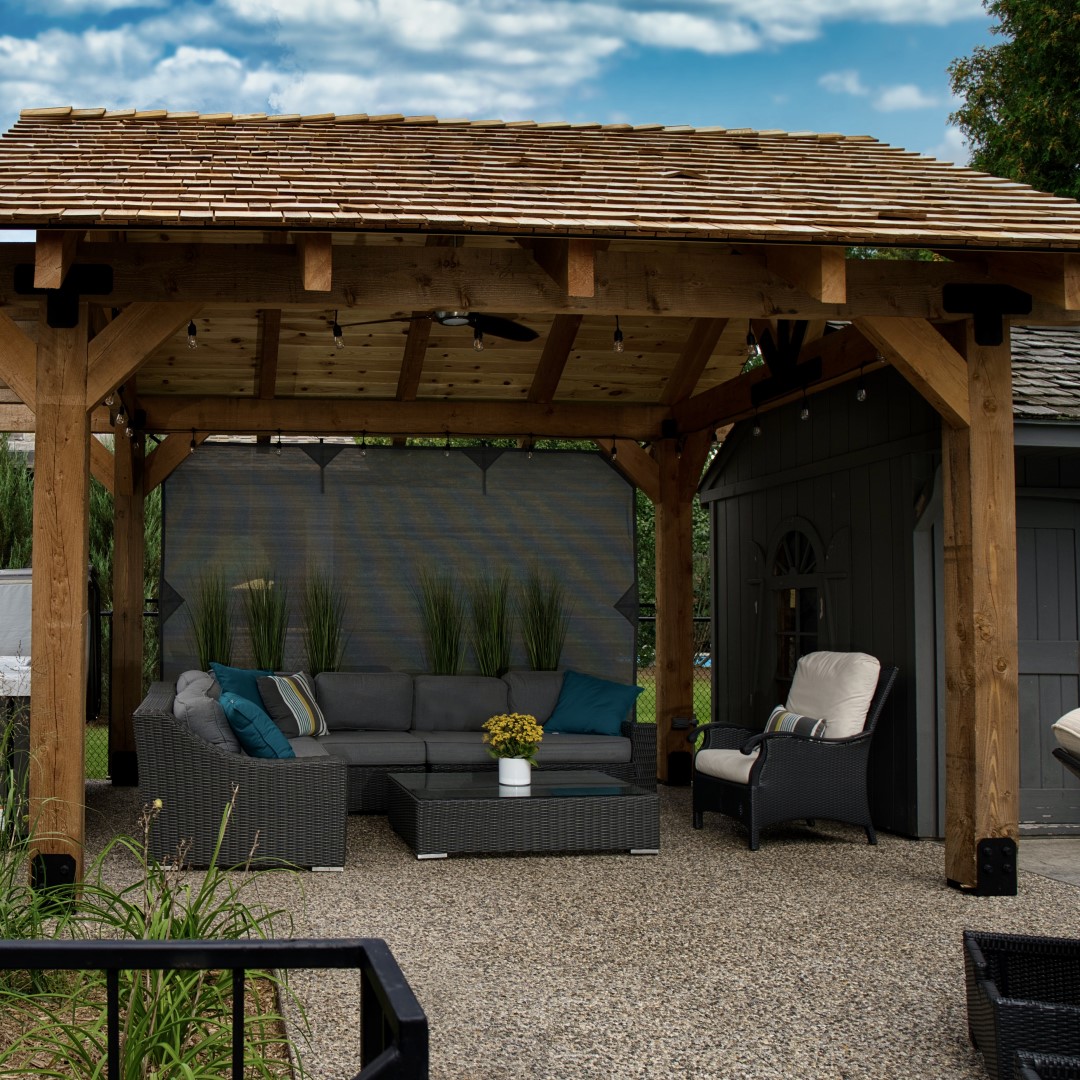 The Modern Pavilion Pergola Combo 1