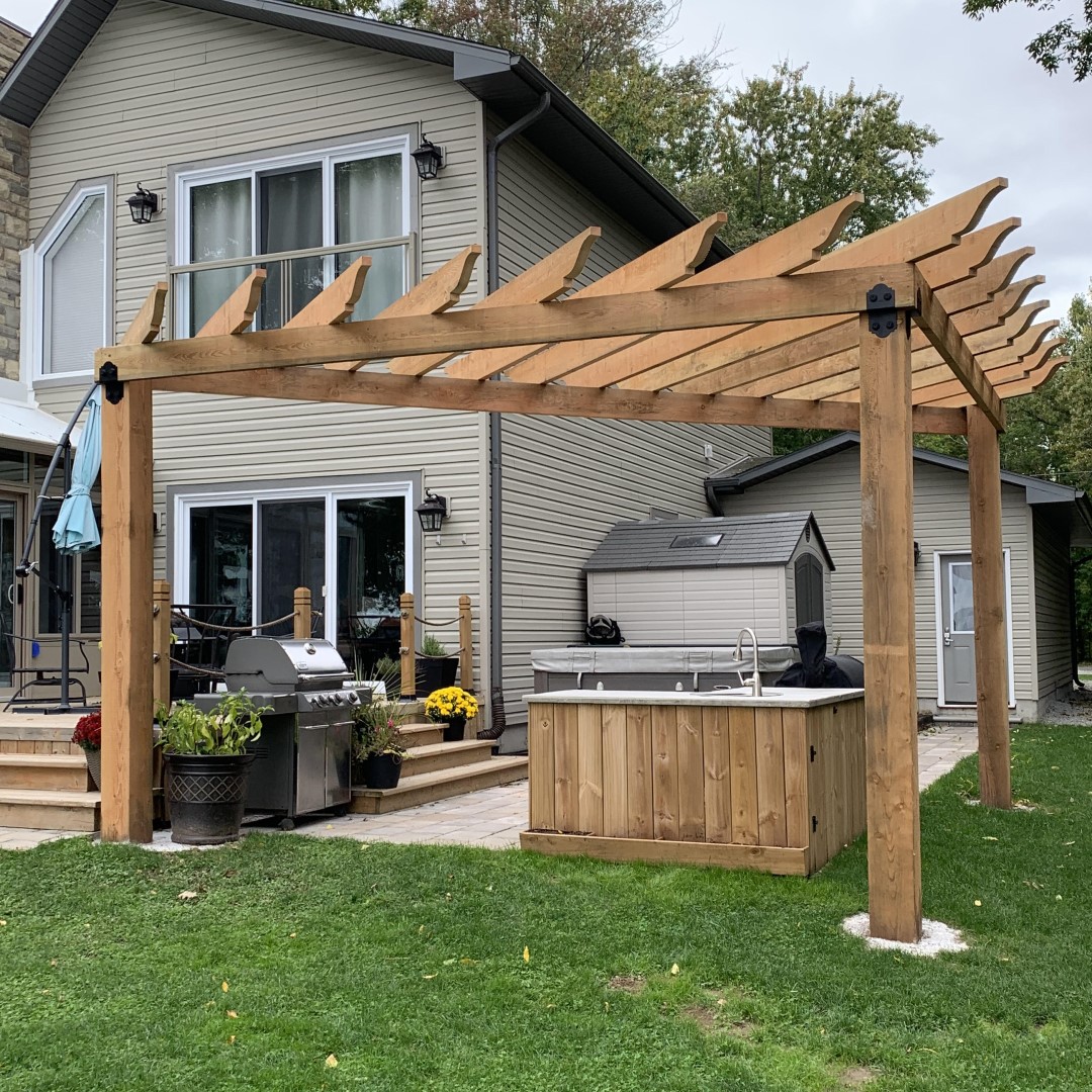 Triangular Pergola 1